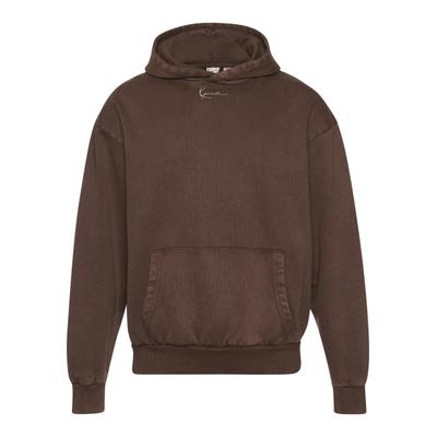 Kapuzenpullover KARL KANI "Karl Kani Herren", Herren, Gr. XS, braun, 100% Baumwolle, Rundhals, Pullover Kapuzenpullover