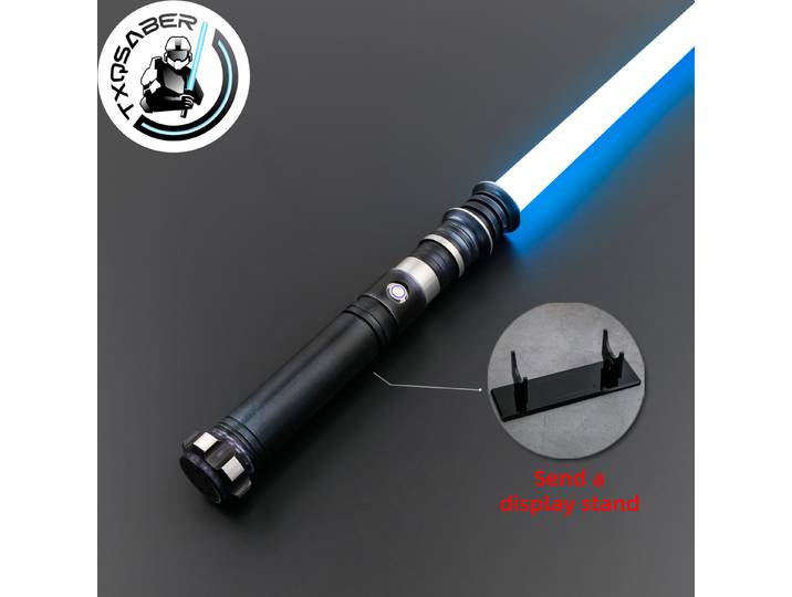 Sabre laser TXQSABER SDRGB Pixel E11 avec poignée métallique, sabre laser lourd pour duels, blaster Force Smooth Swing, jouets sabres laser pour adultes