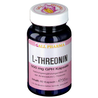 Hecht-Pharma GmbH L-THREONIN 500 mg GPH Kapseln 35 g 01290678