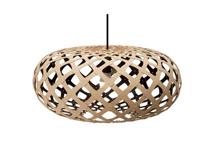 Suspension Kina Ø 60 cm bois/noir - david trubridge - Salon / séjour - Bambou
