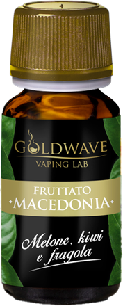 Goldwave Macedonia Aroma Concentrato 10ml Melone Kiwi Fragola