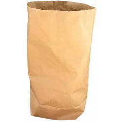 VEPATIM 25x Papier Müllsäcke  70 L  55 x 85 + 20 cm 2-lagig - stark braun