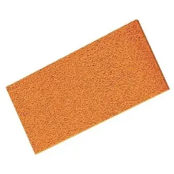 Kronen-hansa Schwammgummiauflage L280xB140xS10mm grob rot