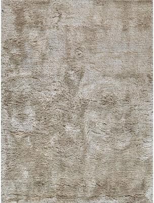 Exquisite Rugs Sumo Shag Shag Polyester/Microfiber Light Beige Area Rug