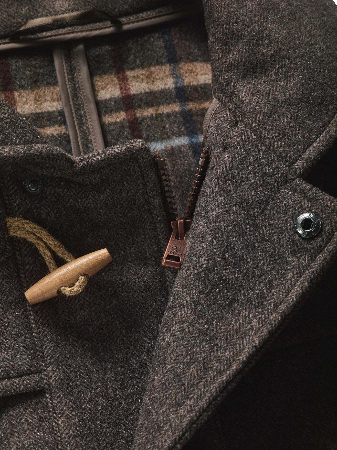 Mey & Edlich Brigantine-Dufflecoat Braun 52