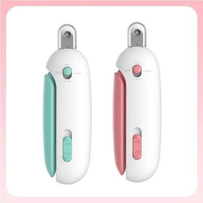 Inspired Living SafeTrim Pro Pet Nail Clippers For Cats & Dogs With Adjustable Safety Guard And Nail File 2pcs