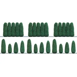 BUSCH 1270 H0 - Lebensbäume/Thujen H0