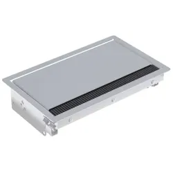 Bachmann CONI Einbaurahmen 3-fach Edelstahl geschliffen (911.004)