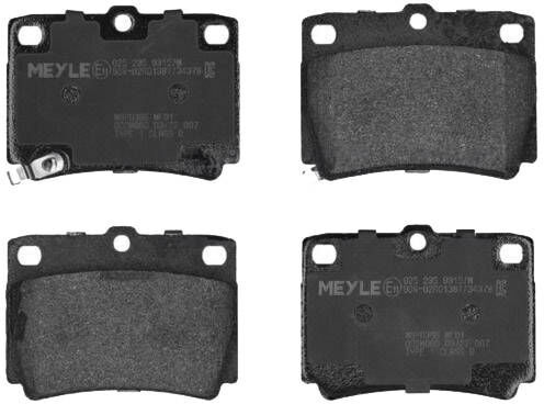 MEYLE 025 235 9315/W Brake pad set