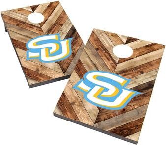 Skip's Garage Southern University Jaguars 2x4 Cornhole Bag Toss Game