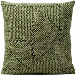 Kissenhülle SHERWOOD (BL 50x50 cm) - grün - BL 50x50 cm