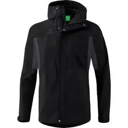 ERIMA Herren Funktionsjacke jacket function, Größe L in Schwarz Schwarz