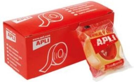 Apli Cinta adhesiva transparente   19 mm x 33 m
