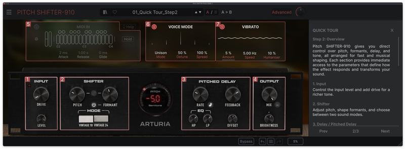 Arturia Pitch Shifter-910