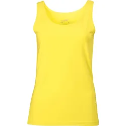 James & Nicholson Damen Tanktop Tank Top JN970 yellow XL