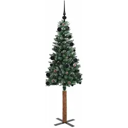 vidaXL, Weihnachtsbaum, Fenja (mit 61 schwarzen Bällen) (150 cm)