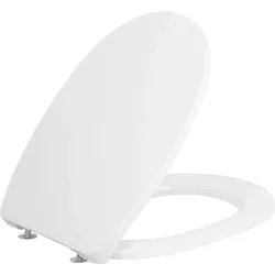 WC-Sitz Design ''Onovo Slim'' mit Absenkautomatik, Duroplast weiß