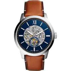 Fossil Automatik Townsman ME3154 - blau,braun - 48mm