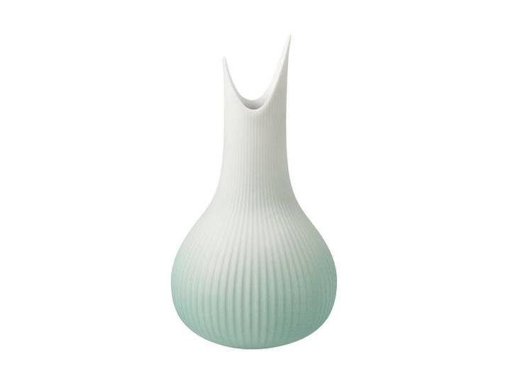 Goebel Vase Studio 8 Raindrop Mint grün 15 cm, Grün, Keramik, Rund, 15 cm, Dekoration, Vasen, Keramikvasen