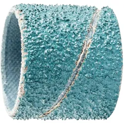 Pferd, Schleifmittel, Zirkon Schleifhülse GSB Zylindrisch Ø 25x25 mm Z50 für hohen Abtrag auf Stahl (50)