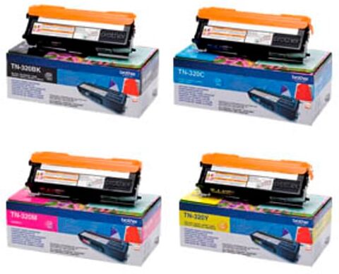 Brother TN 320 Pack ahorro 4 Colores
