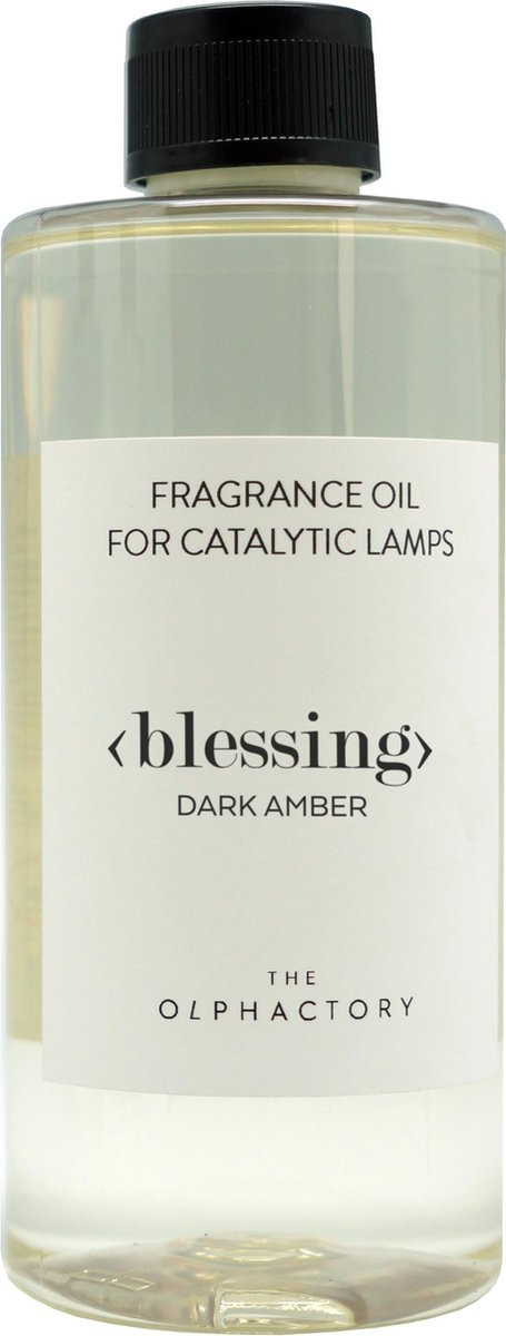 The Olphactory Geurolie Dark Amber Navulling voor Geurlamp 500ml