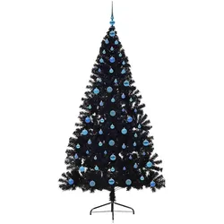 vidaXL, Weihnachtsbaum, Robin (mit 120 blauen Bällen) (210 cm)