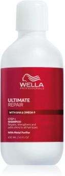 Wella Ultimate Repair Shampoo champô fortalecer para cabelos danificados 100 ml. Ultimate Repair Shampoo