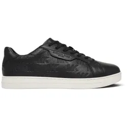 Michael Kors für Herren. 42T6KEFS1L Keating Lederschuhe schwarz (43), Wohnung, Schnürsenkel, Lässig