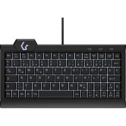 Keysonic KSK-3010ELC mit Hintergrundbeleuchtung, USB/PS/2, schwarz