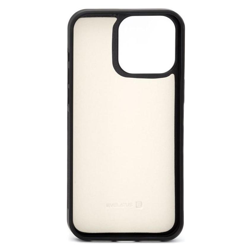 Evelatus iPhone 15 Pro Max Leather Case Zipper Design Flower (Apple iPhone 15 Pro Max) (EVEAPP15PMLZDW)