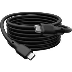 Digitus USB-C® Kabel USB4® USB-C® Stecker 1.00 m Schwarz (matt) exzellente Alterungseigenschaften, Flexibel, flexibler Innenleiter, Gutes AK-300344-010-S