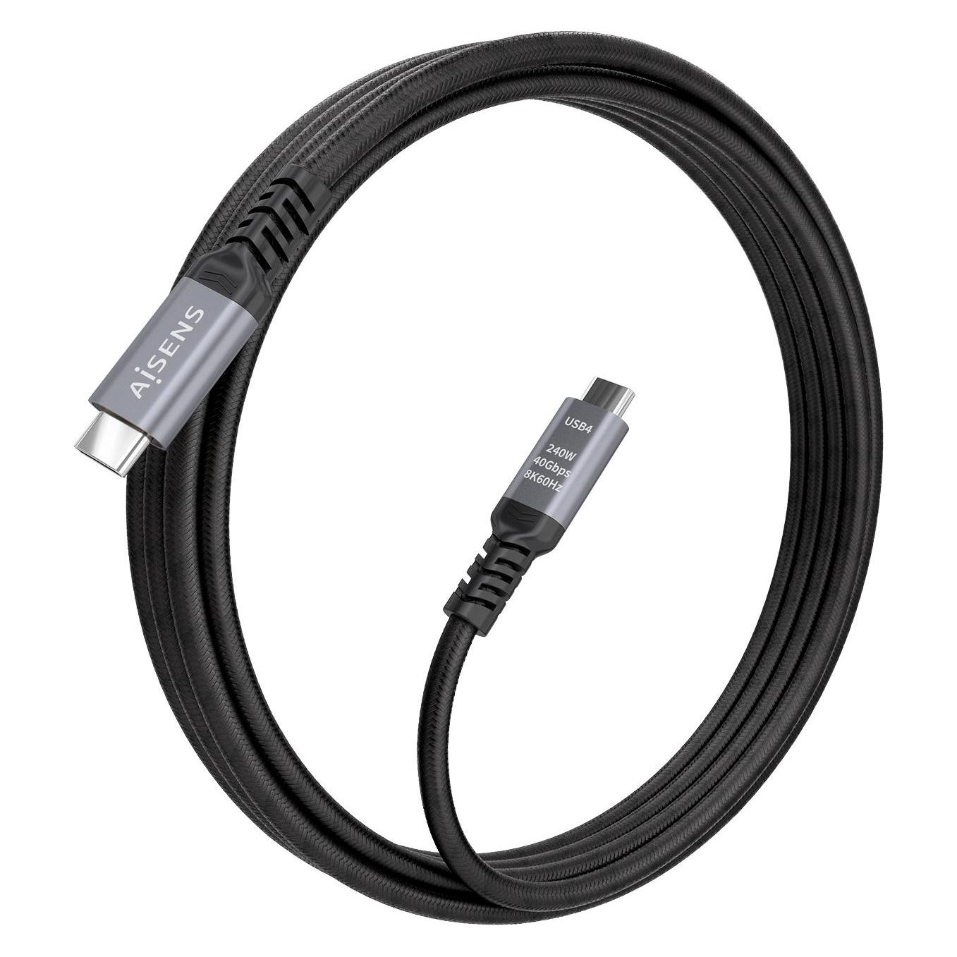 Aisens A156-0996 (2 m, USB 3.2 Gen 2x2, 240 W) (A156-0996)