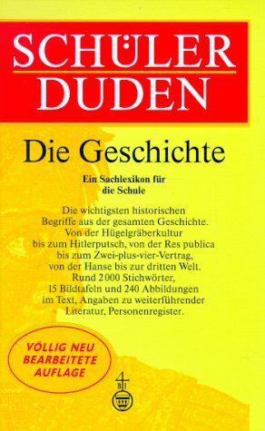 Wilfried Forstmann - (Duden) Schülerduden, Die Geschichte - Preis vom 11.10.2026 03:10:56 h