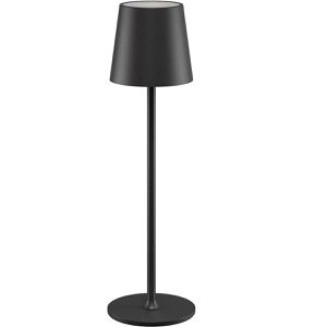 Goobay Tischlampe 76569, schwarz, LED, RGBW, für außen (IP44), mit Touchdimmer, mit Akku