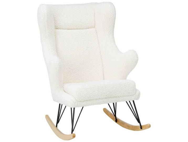 Schaukelstuhl Webpelz Creme