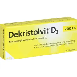Dekristolvit D3 2000 I.e. 30 ST