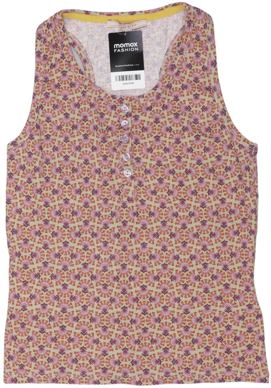 Pip Studio Damen Top, Mehrfarbig, Gr. S, Baumwolle - Second Hand