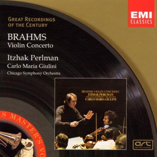 I. Perlman - Great Recordings Of The Century - Brahms (Violinkonzert) - Preis vom 02.10.2026 23:42:20 h