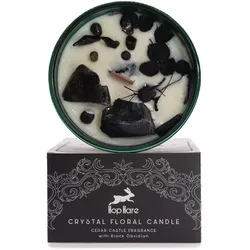 Hop Hare Crystal Magic Flower Candle - The King of Swords