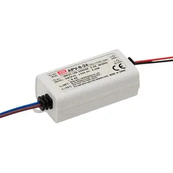 MW APV-8-24 - LED-Trafo, 8 W, 24 V DC, 340 mA