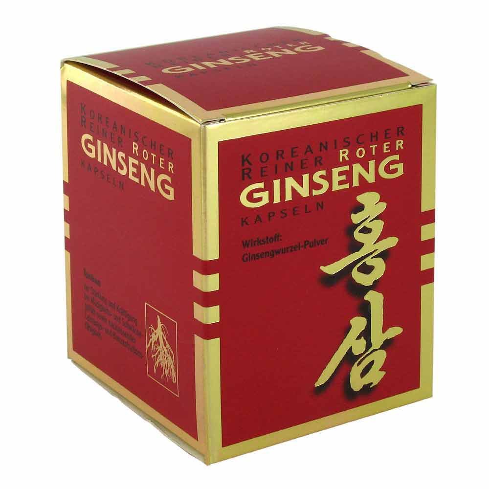 KGV Korea Ginseng Vertriebs GmbH Koreanischer Reiner Roter Ginseng Kapseln 300mg 03157593