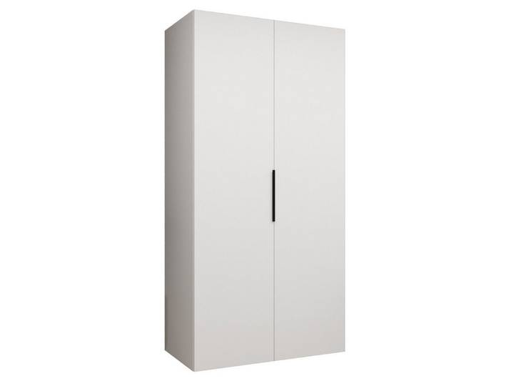ABIKS MÖBEL Drehtürenschrank MARBELLA 1 Schlafzimmerschrank mit Kleiderstange und Regalen