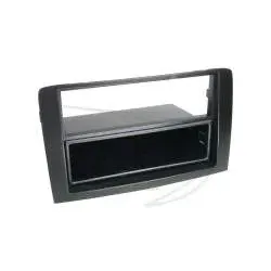 Autoradio Einbaublende Fiat Idea ab 2005 Radio Blende - schwarz - Radiohalter...