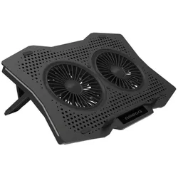 Omega OMNCP2FB heat sink, Notebook Ständer, Schwarz