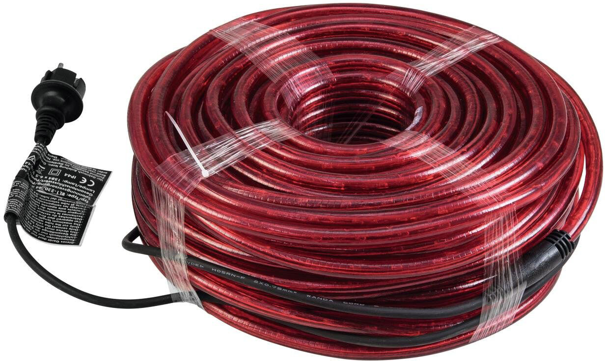EuroLite Rubberlight Rl1-230v Rot 44m