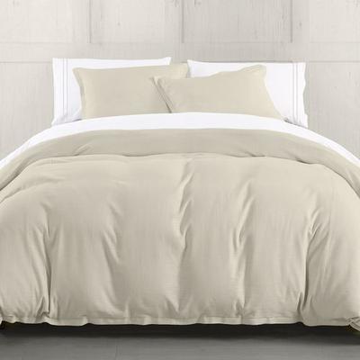 Hiend Accents Hera Mini Comforter Set Ecru, Queen, Ecru