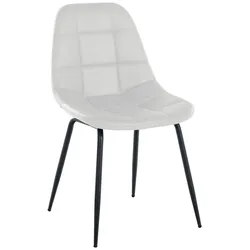 CLP Stuhl Tom Kunstleder   Farbe: weiß, Material: Kunstleder