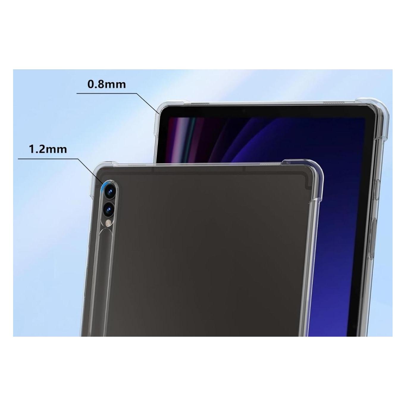 Screenguard Samsung Galaxy Tab S9+ Hülle Crystal Soft Airbag Bumper (Samsung Galaxy Tab S9+) (00033927)