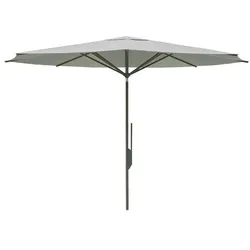 LIRO Marktschirm Föhr Schirm Ø 330 cm Polyester Grau